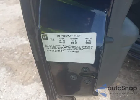 2004 Pontiac Grand Am Se1 z USA, uszkodzony, nr VIN 1G2NF52F84M594617